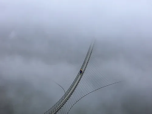 Pang-Ramrekha Suspension Bridge